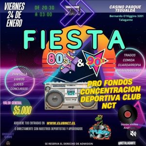 Fiesta 80s & 90s